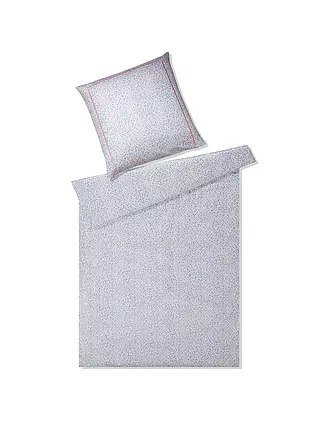 ELEGANTE | Satin Bettwäsche TRAEUMEREI 70x90cm / 140x200cm Lila/Rosa | 